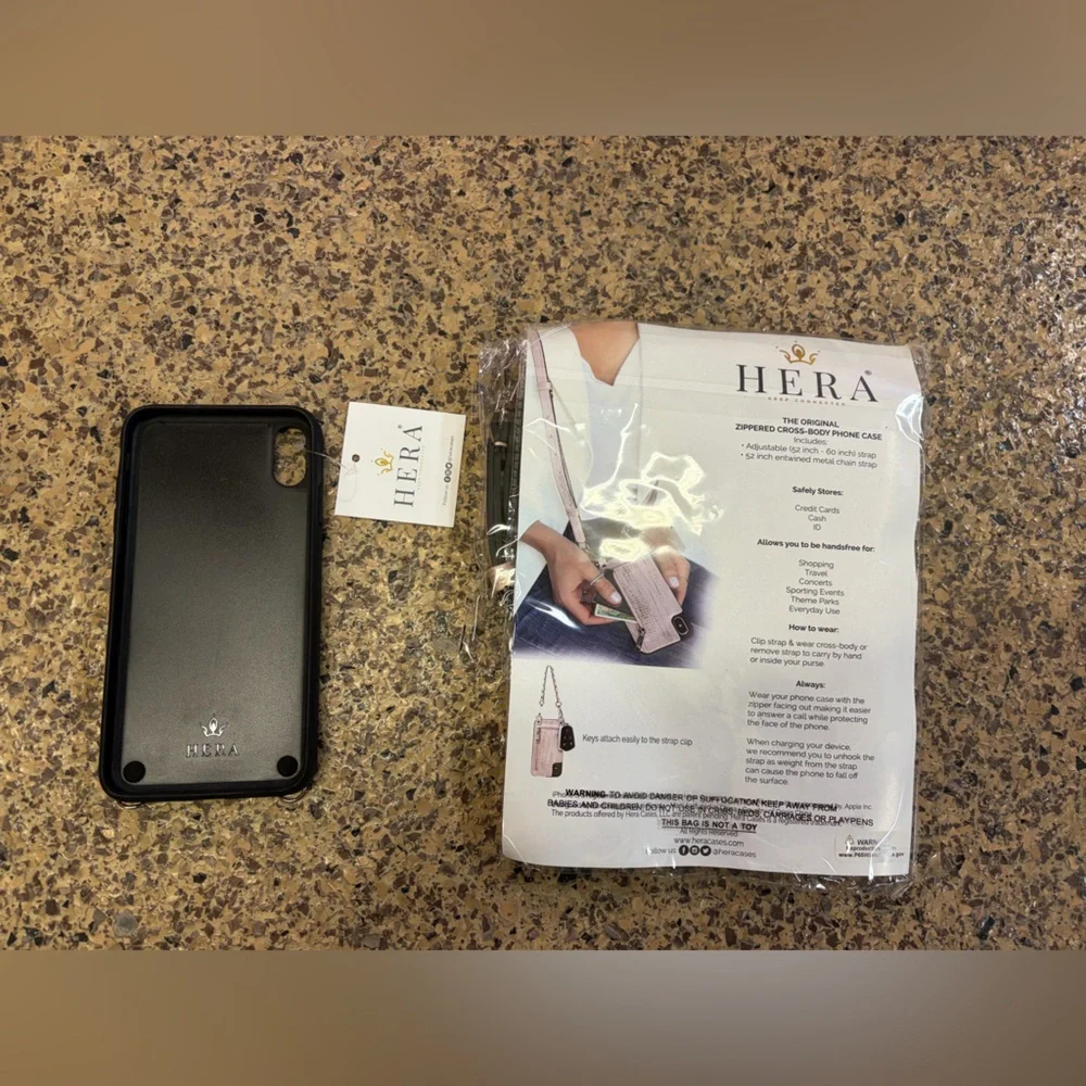 Hera Pink Phone Case with Strap